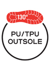 Dual Density PU/TPU Outsole